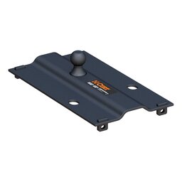 CURT Bent Plate 5th Wheel Rail Gooseneck Hitch with 2-5/16" Ball, 25K (3" Offset) - 16055