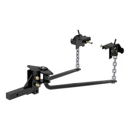 Curt Round Bar Weight Distribution Hitch with Integrated Lubrication (8-10K) - 17052