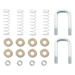 Curt Replacement Original Double Lock Safety Chain Anchor Kit (Fits 60607) - 19260