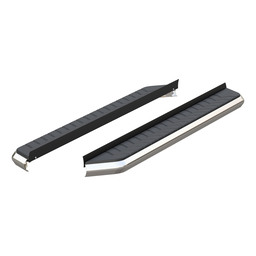 AeroTread 5" x 67" Polished Stainless Running Boards (No Brackets)