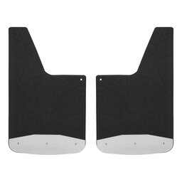 Rear 12" x 23" Textured Rubber Mud Guards, Select Ram 1500 (2 Flaps)