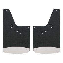 Front 12" x 23" Rubber Mud Guards, Select Chevrolet Silverado 1500 (2 Flaps)