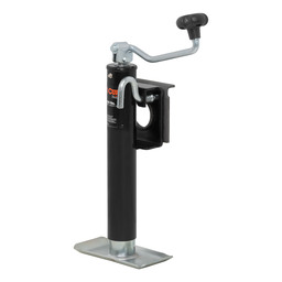 Curt Bracket-Mount Swivel Jack with Top Handle (2,000 lbs, 10" Travel) - 28300