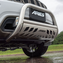 3" Polished Stainless Bull Bar, Select Toyota Sequoia, Tundra