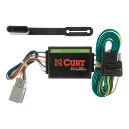 Curt Custom Wiring Connector, 4-Way Flat Output, Select Honda, Acura Vehicles - 55336