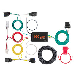 Custom Wiring Harness, 4-Way Flat Output, Select Hyundai Kona