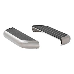 MegaStep 6-1/2" x 36" Aluminum Running Boards, Select Ford E-Series Vans