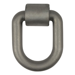 Curt 3" x 4" Weld-On Tie-Down D-Ring (15,587 lbs, Raw Steel) - 83780