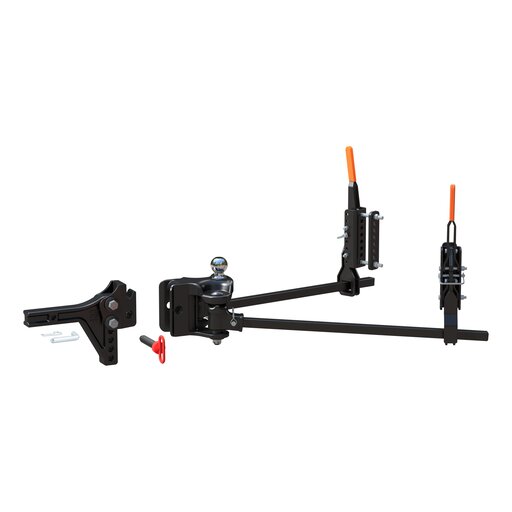 Curt TruTrack 4P Trailer-Mounted Weight Distribution Hitch, 8-10K - 17520