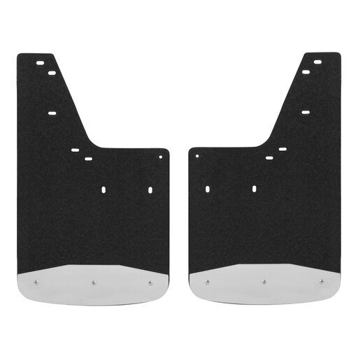 LUVERNE Front or Rear 12" x 20" Textured Rubber Mud Guards, Select Dodge Ram (2 Flaps) - 250230