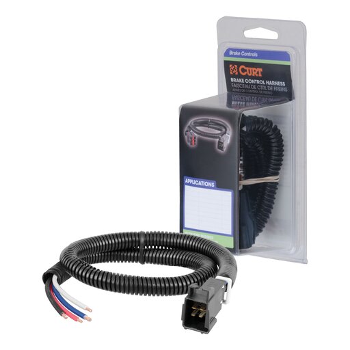 Universal Trailer Brake Controller Harness with Pigtails (Packaged)