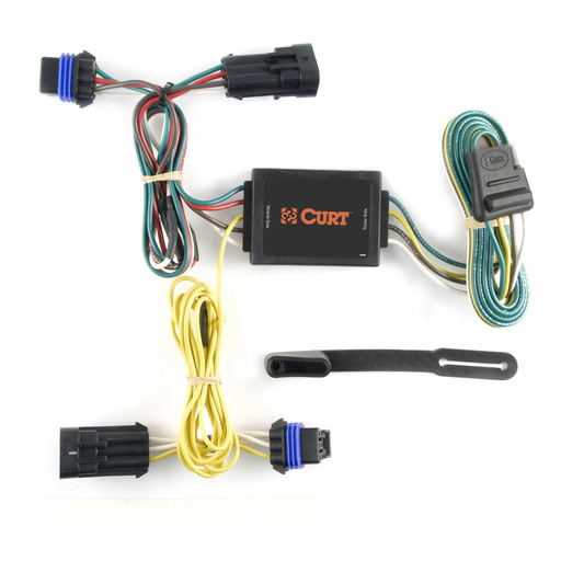 Custom Wiring Harness, 4-Way Flat Output, Select Saturn Ion